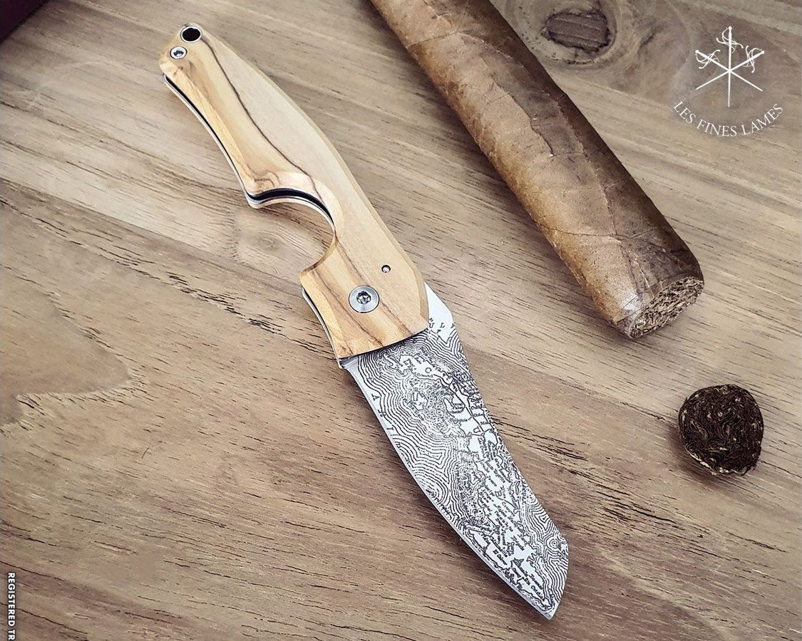 BaByliss Les Fines Lames TAGLIASIGARI LE PETIT COMPASS-CUBA OLIVE