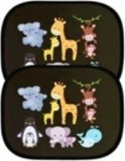 Kontext Kurtyna samoprzylepna osłona okna samochodu małpka