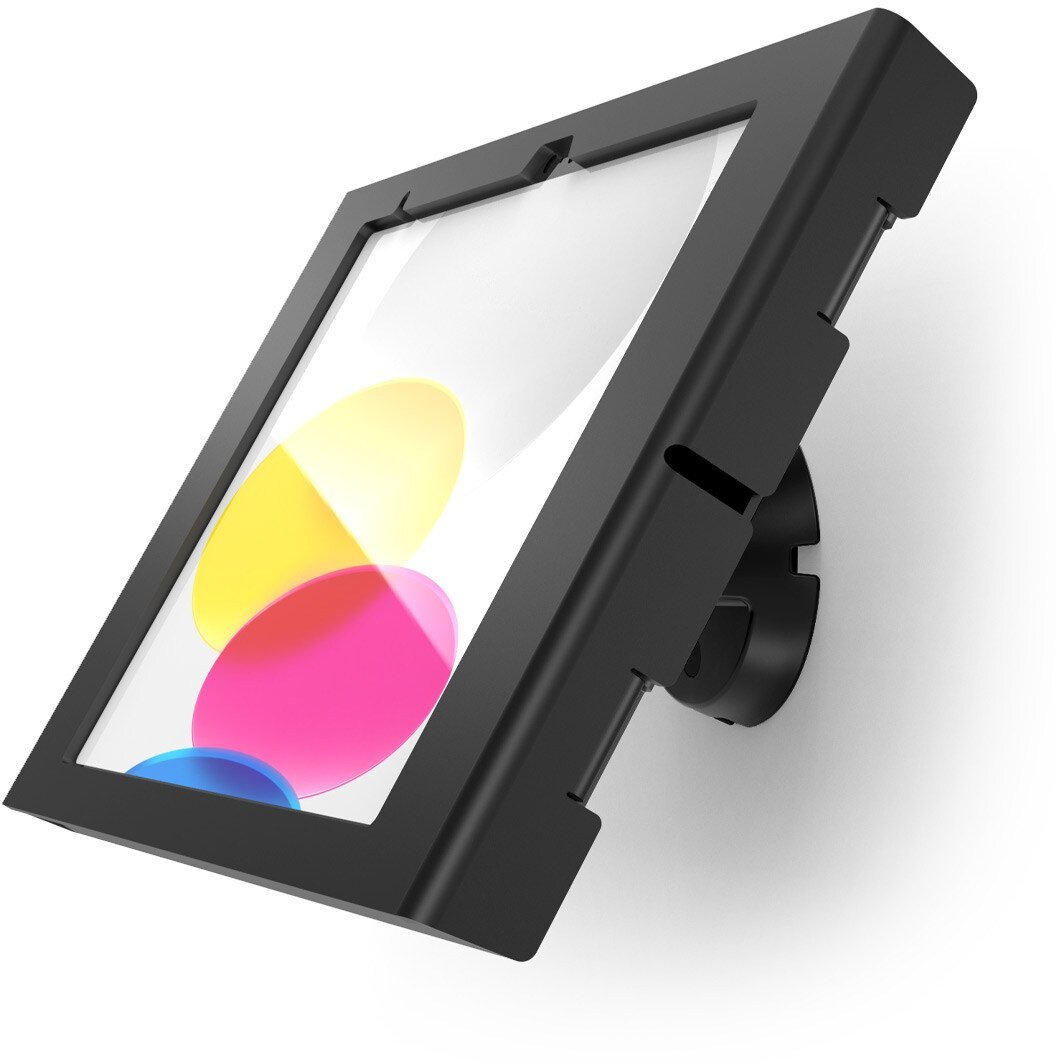Compulocks Swell iPad 10th-11th (A16) Gen Swell Enclosure Bow Tilting Wall Mount Black - Befestigungskit (Gehause) - freiliegende Front-/Ruckkamera un