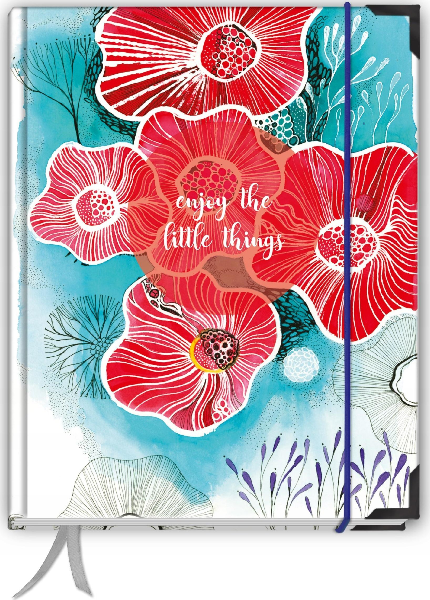 TadaPlanner Bullet journal szyty 214 stron TaDaPlanner notatnik A5 w kropki pamiętnik