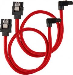 Corsair SATA - SATA, 0.3m, Czerwony (ZUAD-1054)