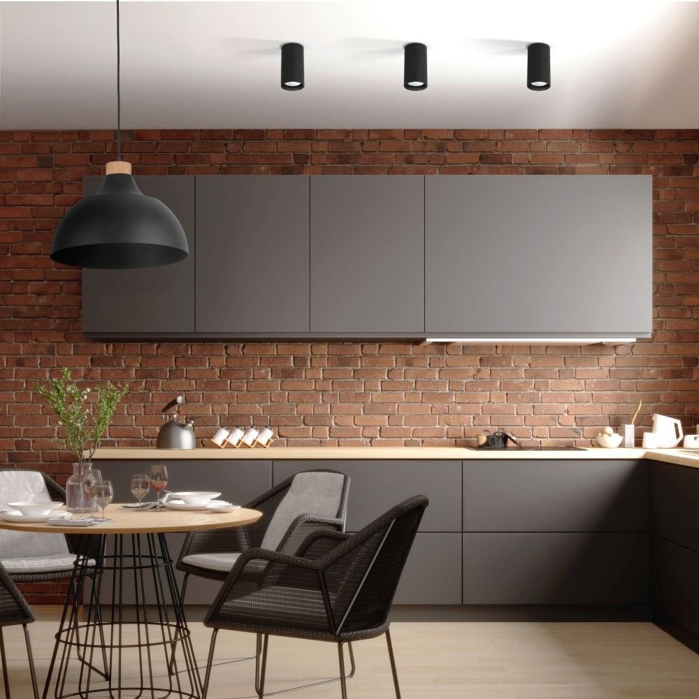 TK Lighting Tune 10022 plafon lampa sufitowa spot 1x10W GU10 czarny