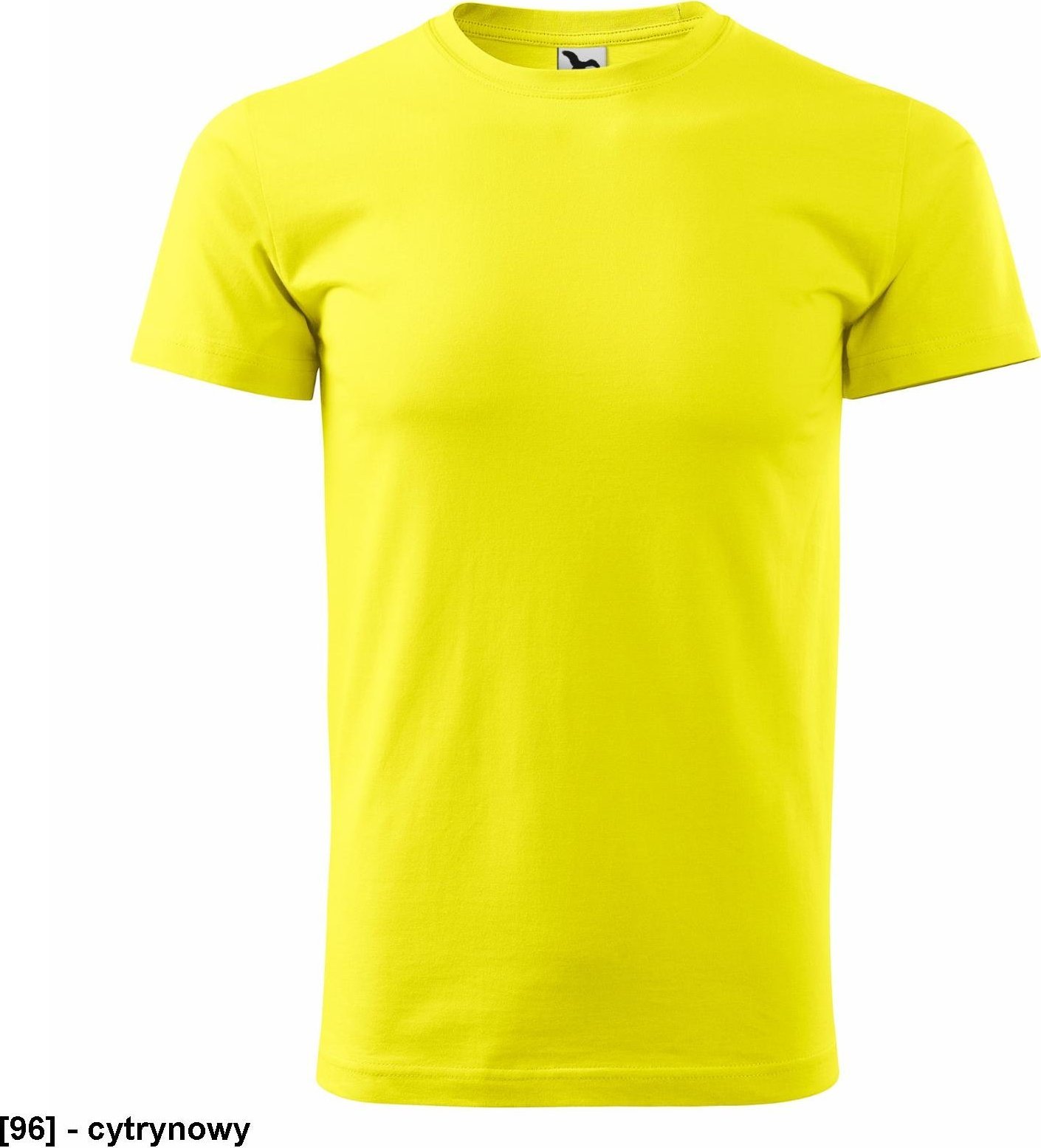 MALFINI Heavy New 137 - ADLER - Koszulka unisex, 200 g/m - cytrynowy 2XL