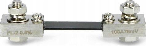 BOCZNIK POMIAROWY 100A 75mV woltomierz amperomierz