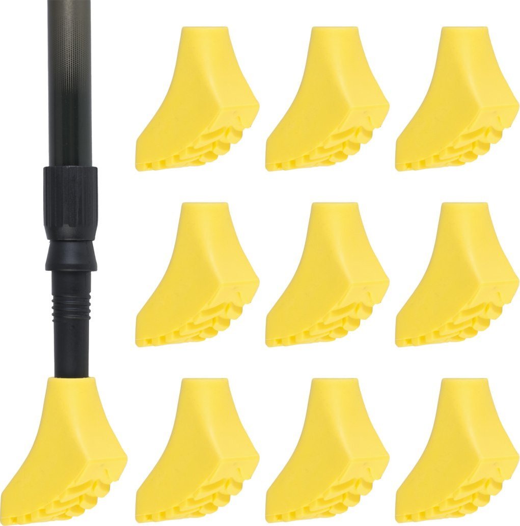 Nakładki do kijków Nordic Walking Neo-Sport 10 szt żółte
