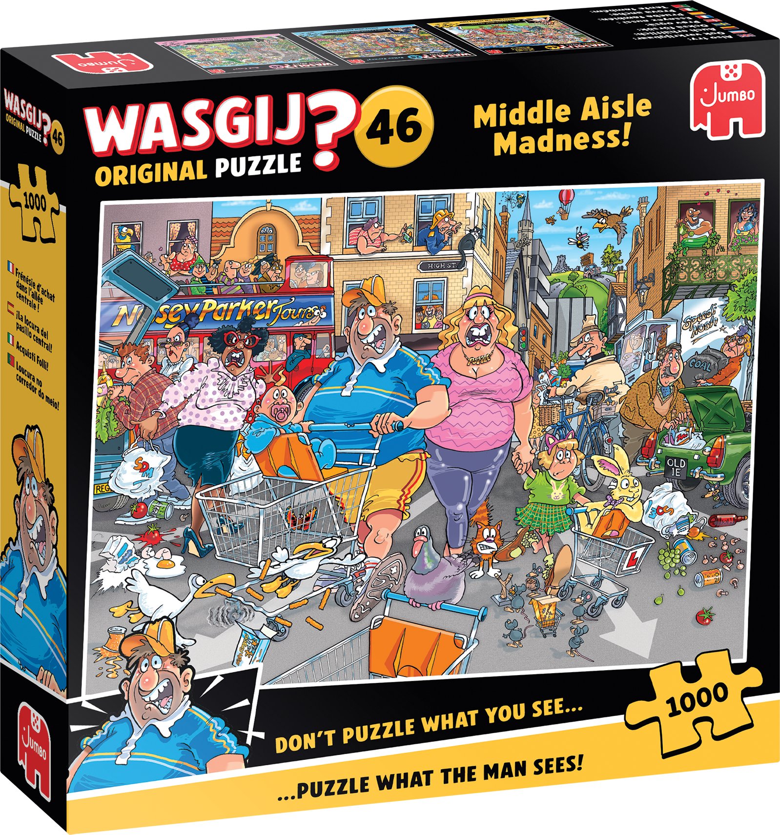 Wasgij - Original 46 - Middle Aisle Madness! (1000 pieces) (1110100505)
