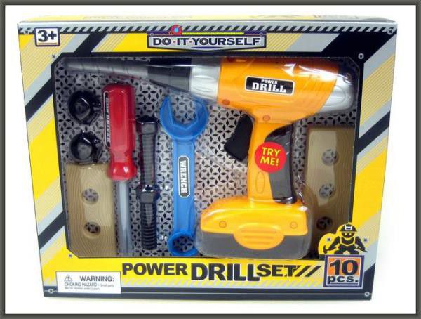 Hipo Narzędzia z wiertarką 2110-2111, pudełko. (HKS029)