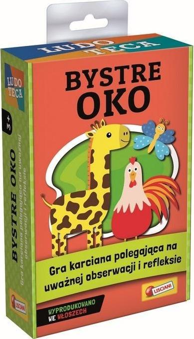 Lisciani Ludoteca Bystre oko gra karciana