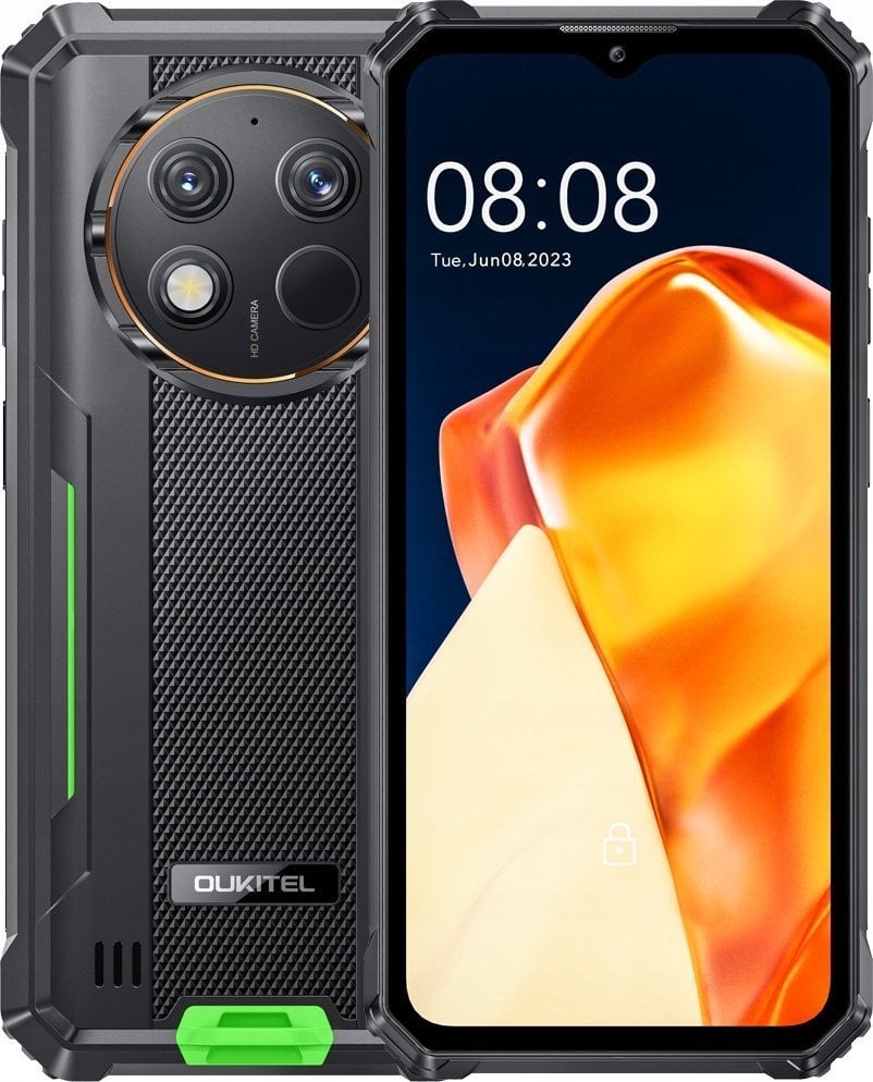 Smartfon Oukitel G1 6/256GB Czarno-zielony (G1-GN/CHOUT/OL)
