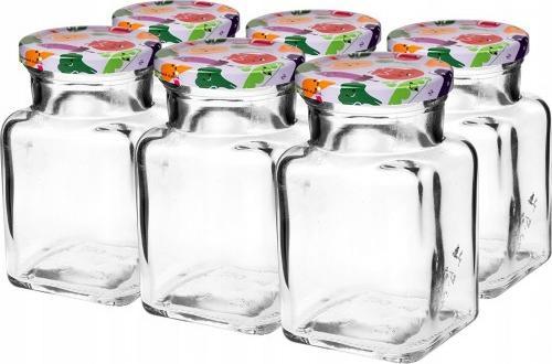Browin Słoik szklany z zakrętką TO fi53 150ml - 6 szt