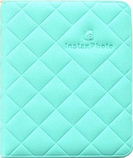 LoveInstant Album Mini Na 36 Zdjęć Do Fuji Instax Mini 11 / 9 / 8 / 7 / 40 / 90 / Pikowany Zielony