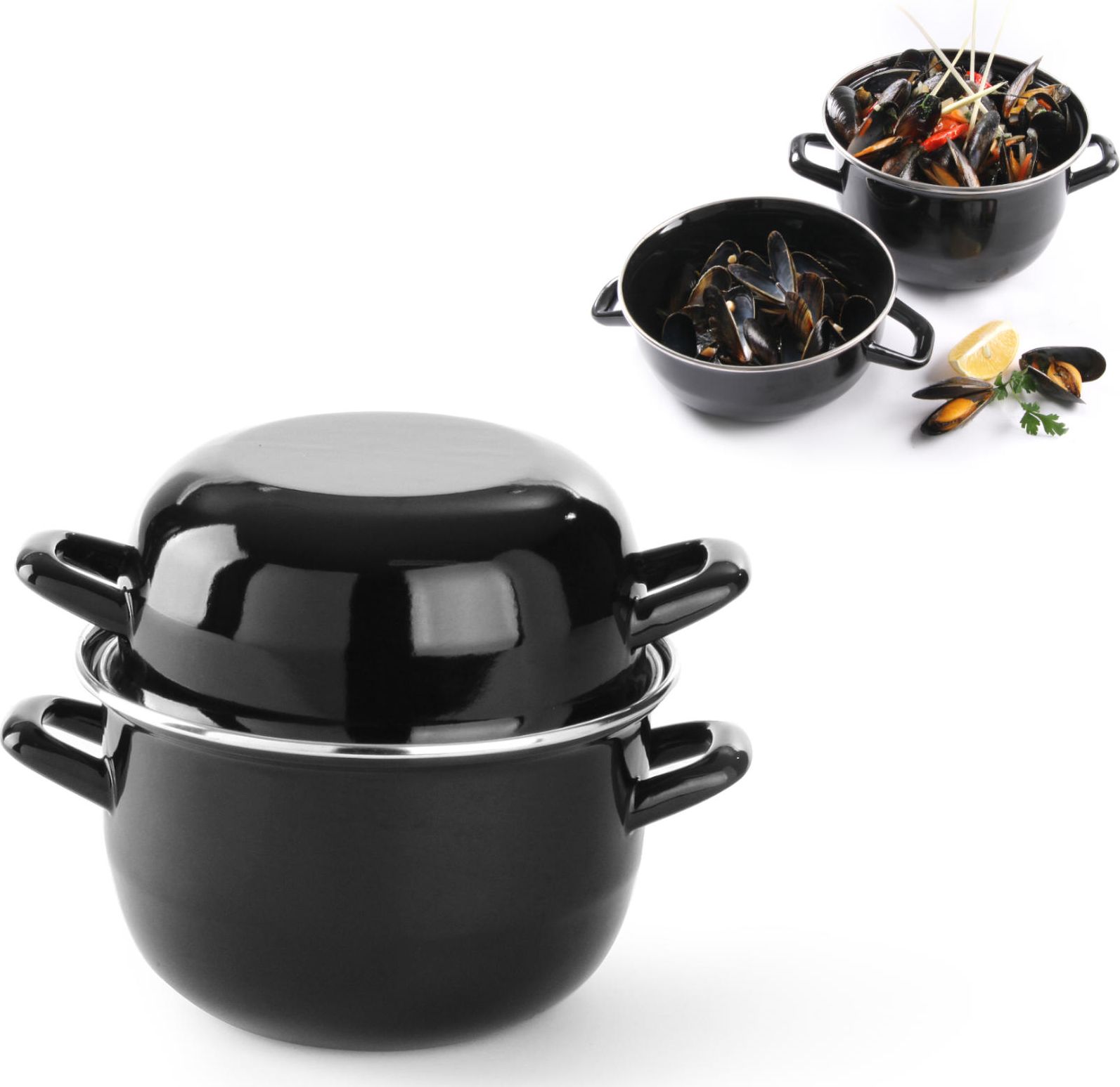 Hendi GARNEK DO MULI EMALIOWANY Z POKRYWKĄ 2,3L 625002