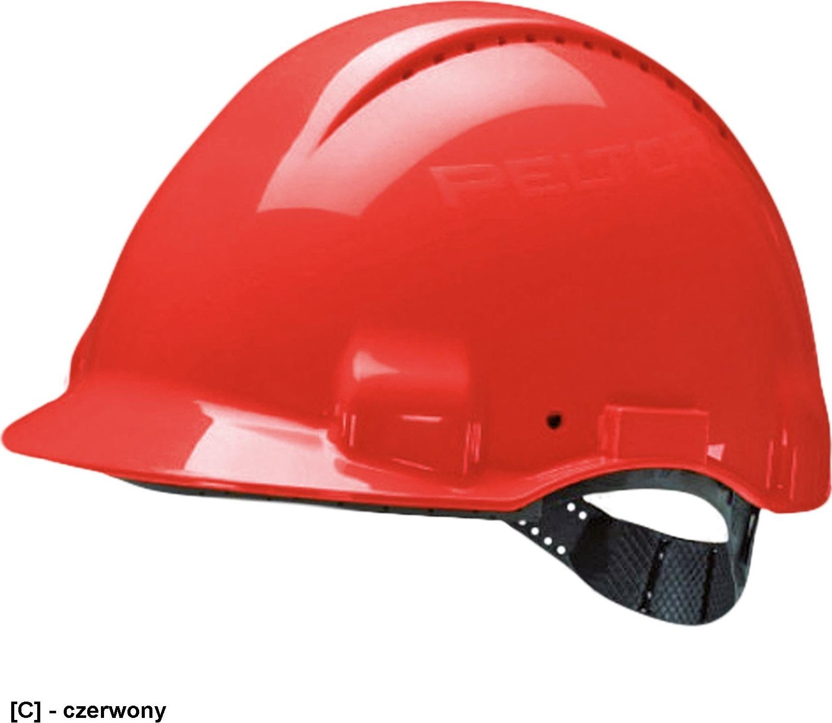 3M Hełm ochronny Peltor G3000 Solaris z krótkim daszkiem - czerwony