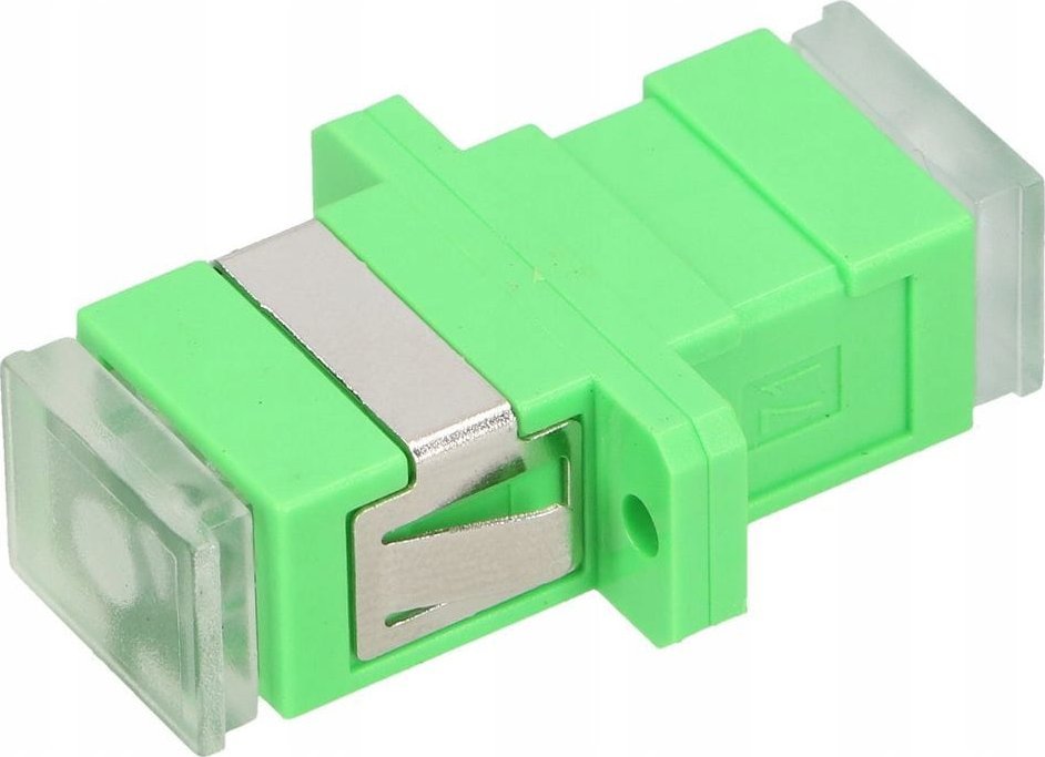 Adapter SC/APC, SM Simplex zielony