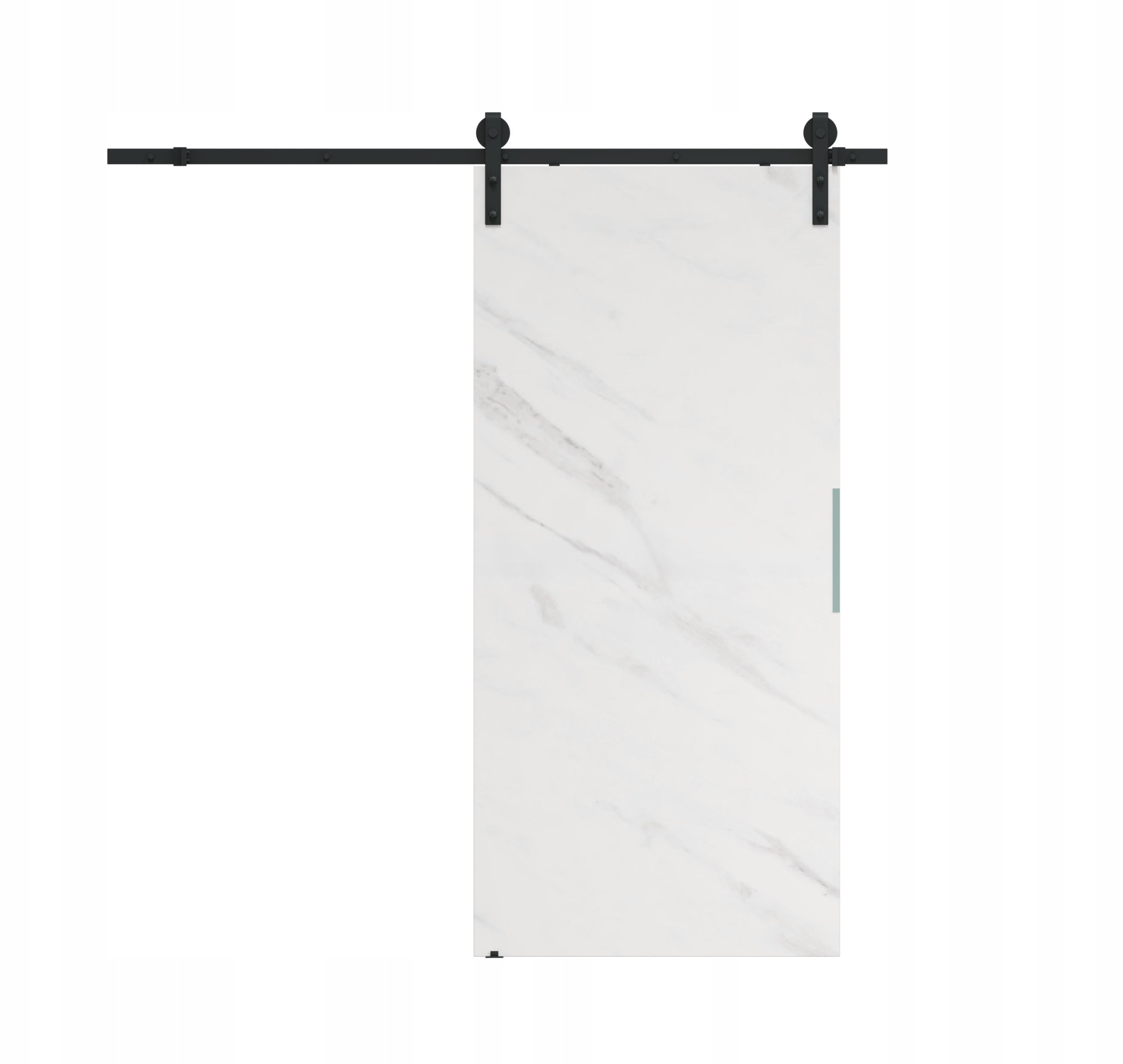 Homedoors Drzwi przesuwne 70 ścienne ALFA LOFT P 01 Marmur Biały 74+system przesuwny