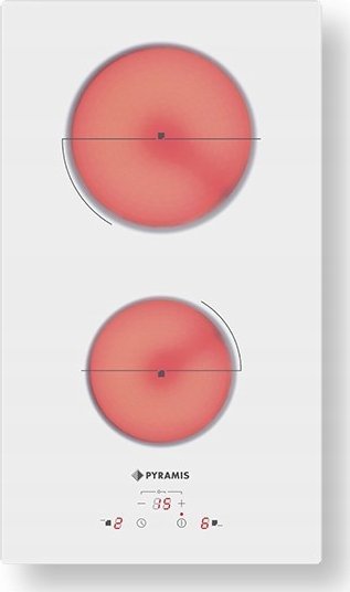 Płyta grzewcza Pyramis Płyta ceramiczna dwupolowa PYRAMIS PHC31210FMW