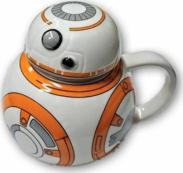 Pan i Pani Gadżet Kubek z pokrywką Star Wars robot droid BB-8