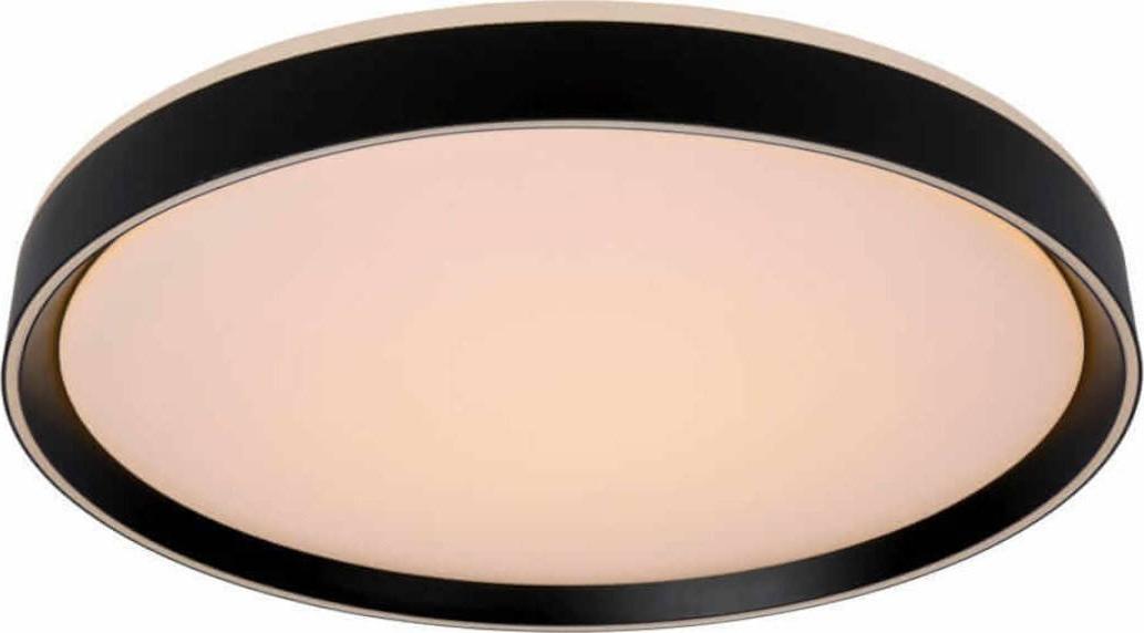 Lampa sufitowa Lucide LAMPA sufitowa NURIA 79182/18/30 Lucide plafoniera OPRAWA okrągła natynkowa LED 18W 2700K plafon czarny