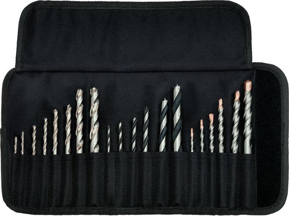 Wiertło Metabo METABO ZESTAW WIERTEŁ MIX 20szt. W ZWIJANYM ETUI