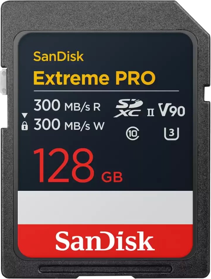 Karta SanDisk Extreme PRO SDXC 128 GB Class 10 UHS-II/U3 V90 (SDSDXDM-128G-GN4IN)