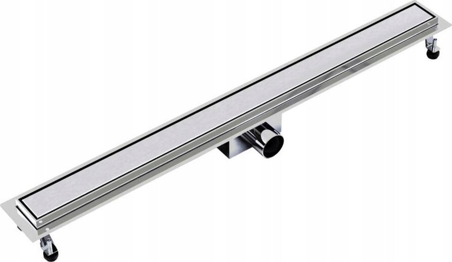 700 liniowe odwodnienie prysznicowe AQUA STEEL LA z rusztem szlifowanym SZGM (S)