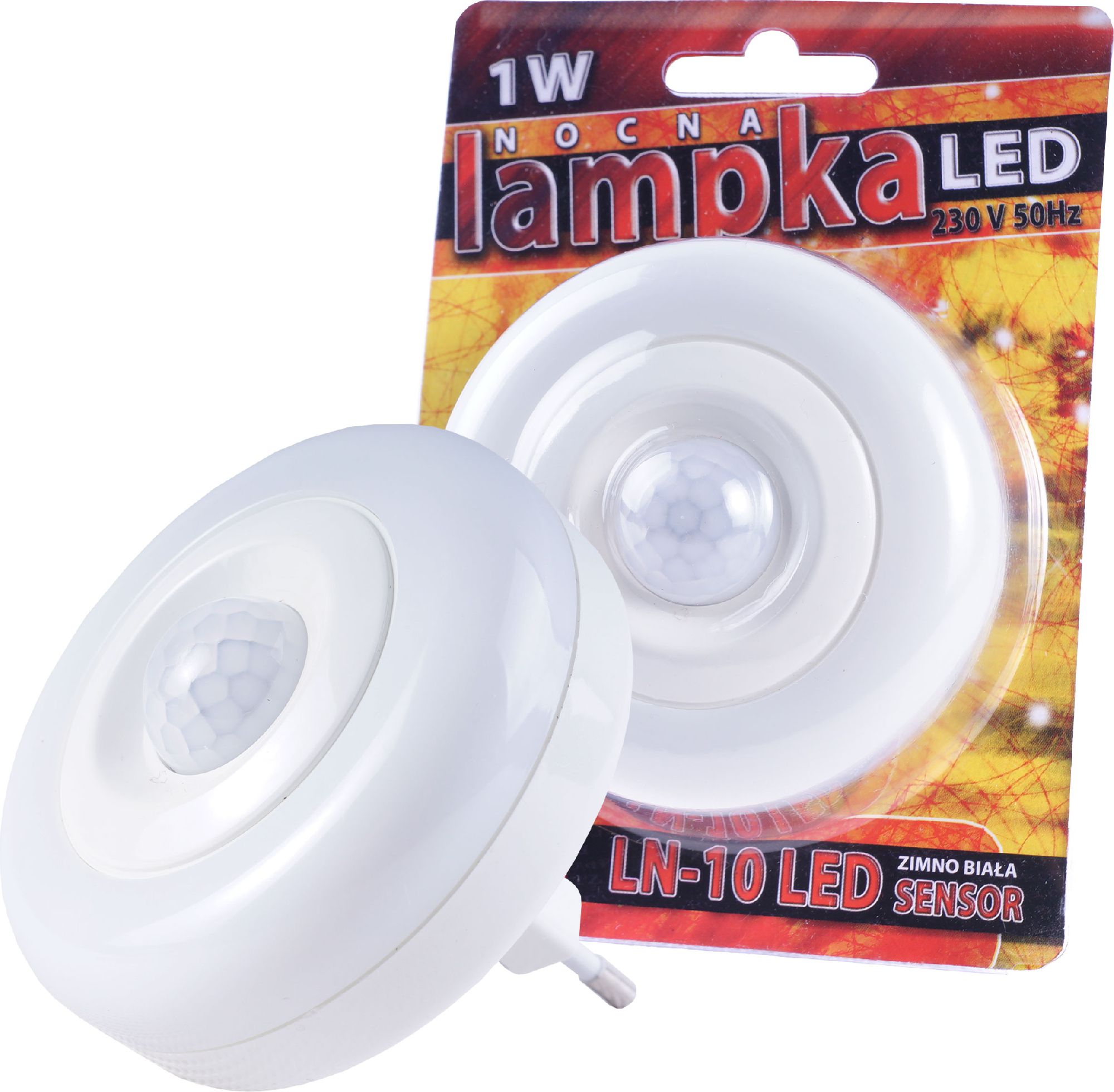 Lampka wtykowa do gniazdka Rum-Lux LED z czujnikiem ruchu (08211)