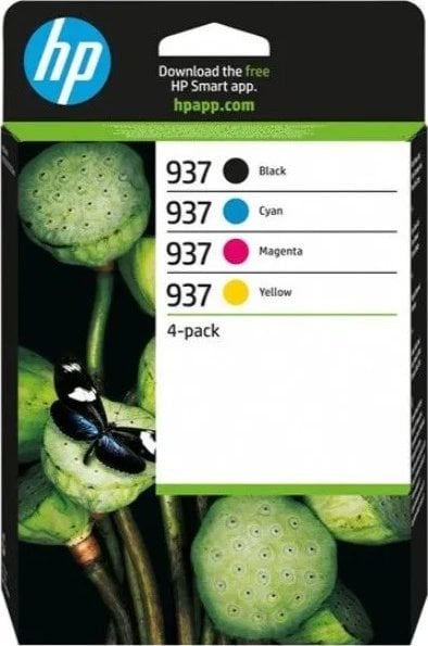 Tusz HP Zestaw 4 wkładów Ink HP 937 CMYK (6C400NE)