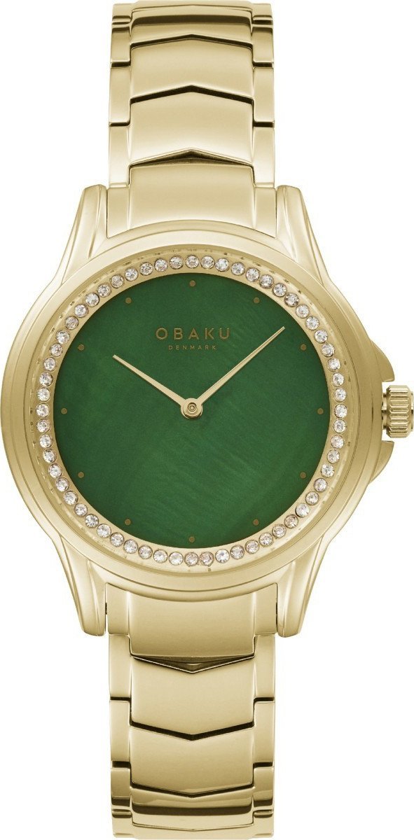 Zegarek OBAKU Zegarek damski Obaku Denmark V261LEGESG złoty