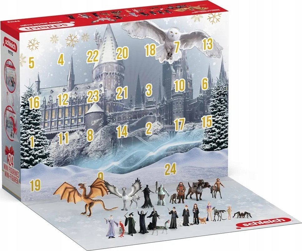 Figurka Schleich Schleich Wizarding World Harry Potter Mini Figures Advent Calendar Series 1, Toy Figure