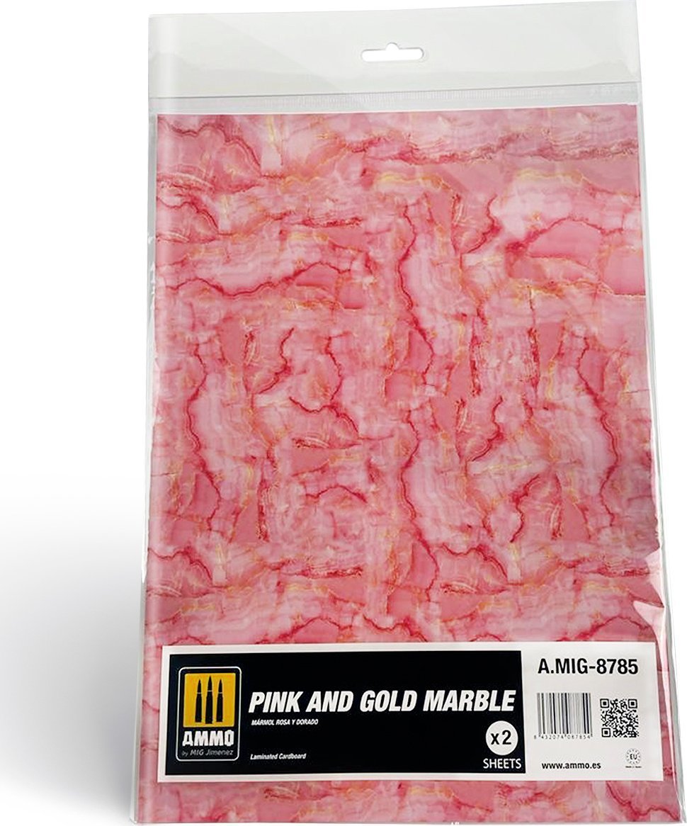 Vallejo Ammo: Pink and Gold Marble (2)