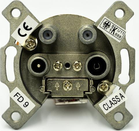 Efapel EFAPEL LOGUS90 GNIAZDO RTV 2 x SAT 4-WYJŚCIOWE 21696