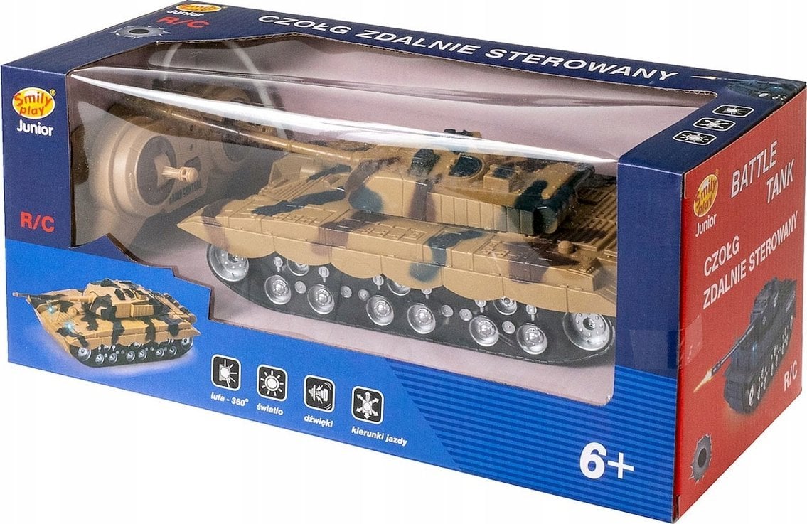 Smily Play Czołg RC/ładowarka SmilyPlay SP84401 44011