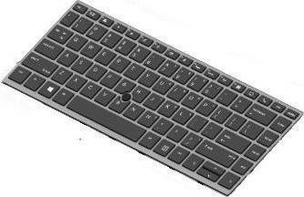 HP KYBD SR BL -EUROA4