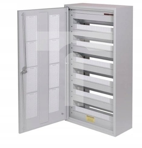 Rozdzielnica modułowa natynkowa 6x25 IP30 stalowa UNI SYSTEM 550-1050-250 M