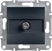 Schneider Electric Gniazdo SAT końcowe Asfora bez ramki antracyt (EPH3700171)