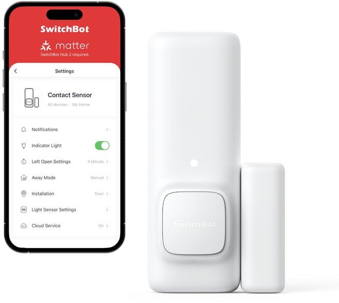 SwitchBot Contact Sensor - Smarter Tür- & Fensterkontakt
