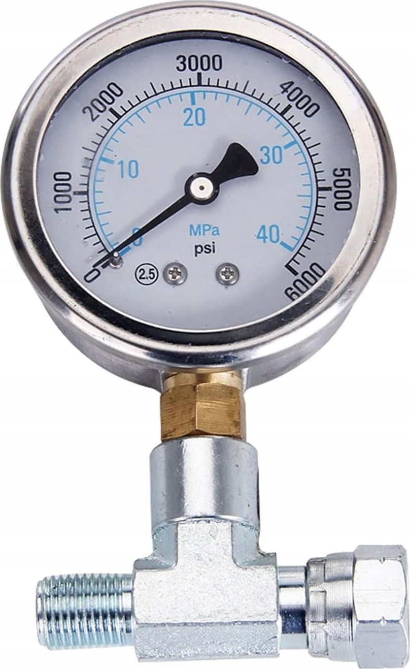 Rosfix MANOMETR ŻELOWY DO AGREGATU MALARSKIEGO 400 BAR 40MPA ZŁĄCZE TRÓJNIK 1/4