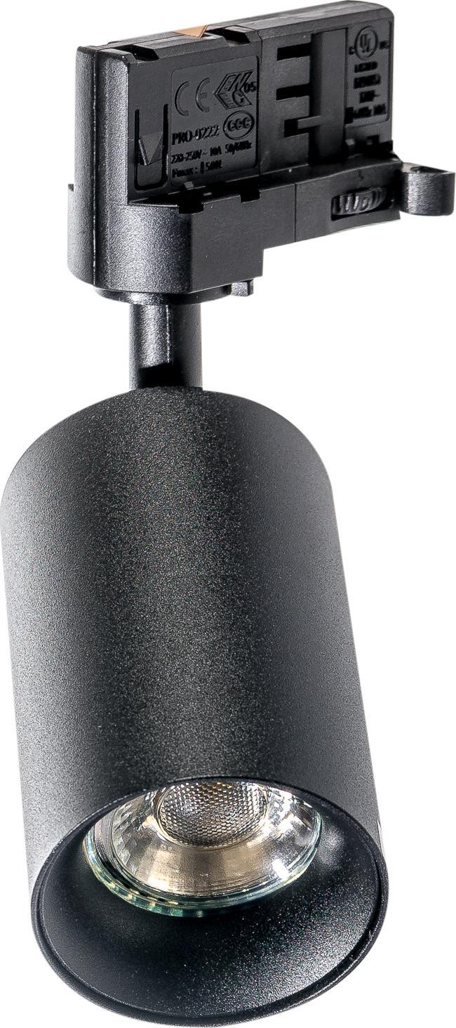 Azzardo Spot na szynę czarny AZzardo 3-fazowy EIGER AZ4205