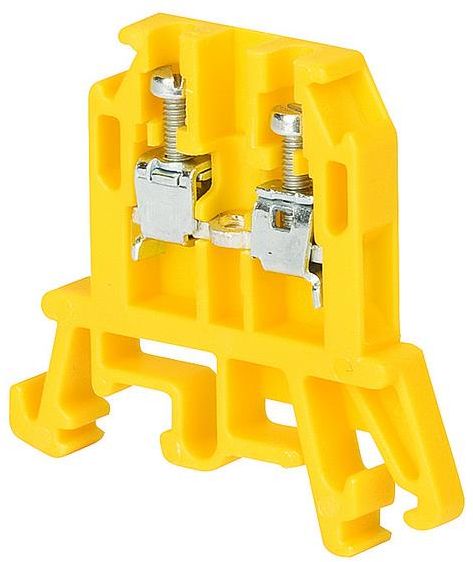 Pokój Złączka szynowa gwintowa ZUG-G 10 żółta (R34RR-01010101501)