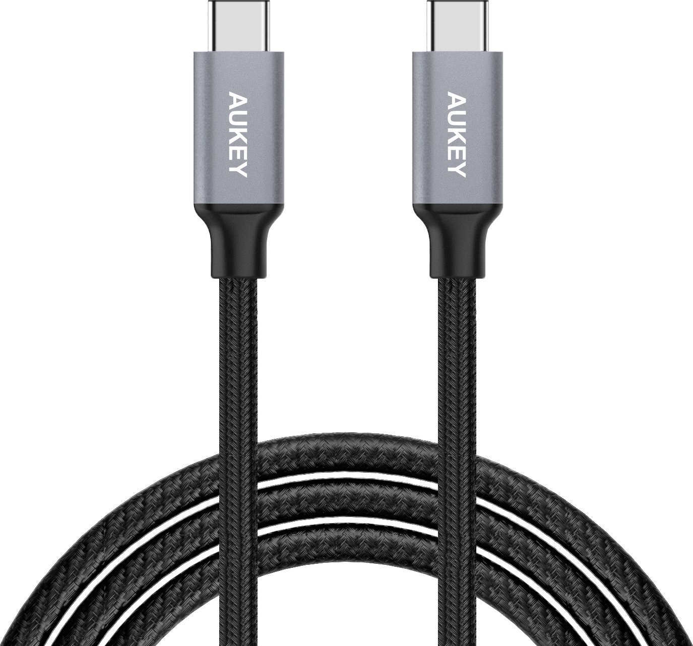 Kabel USB Aukey USB-C - USB-C 1 m Czarny (CB-CD5)