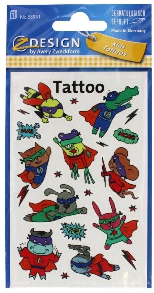 Dodo Tatuaże dla dzieci - Superbohaterowie