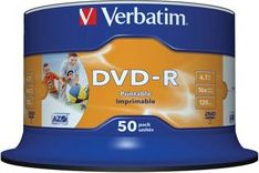 Verbatim DVD-R 4.7 GB 16x 50 sztuk (43533)