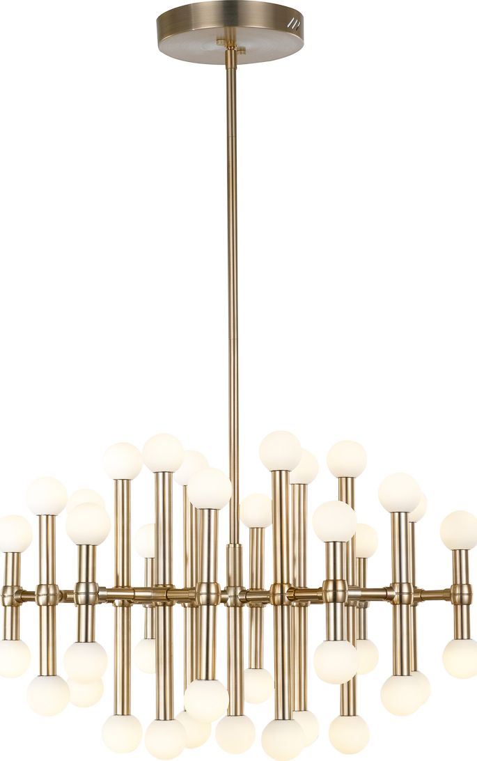 Lampa wisząca Italux Giovanna nowoczesna brązowy (MX16009008-37A B)