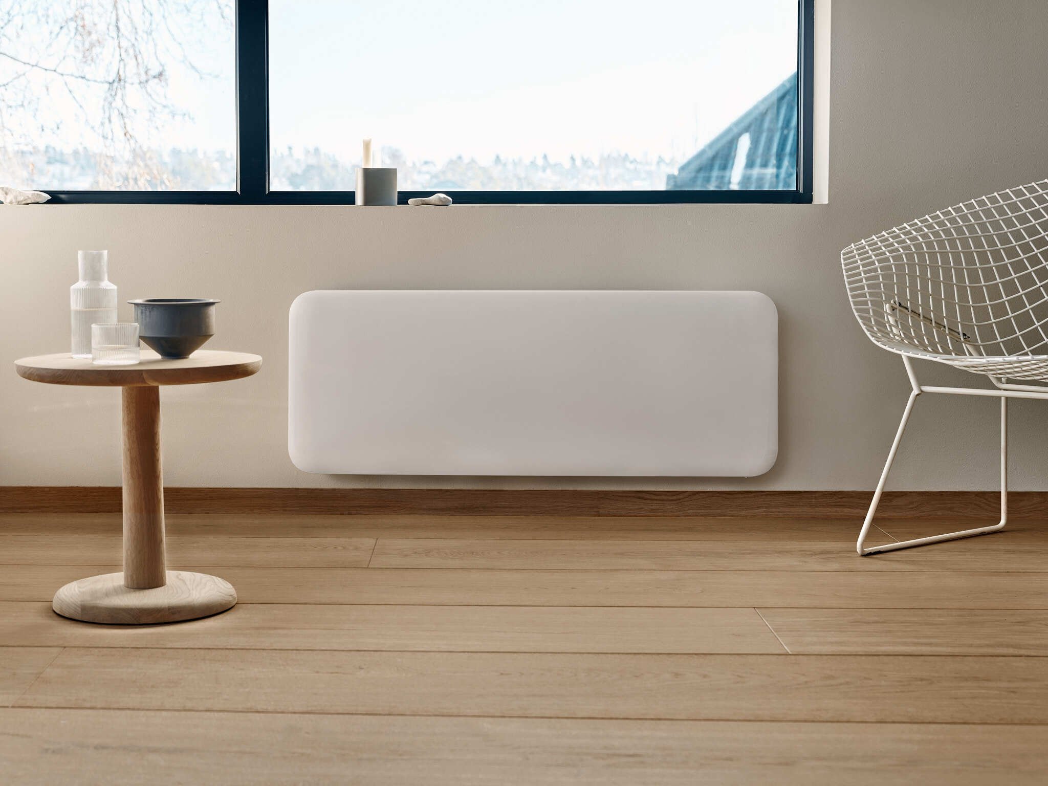 Mill Invisible Smart WiFi Heater PA2000WIFI4 Panel Heater 2000 W Suitable for rooms up to 24-28 m² White IPX4 7090019825414