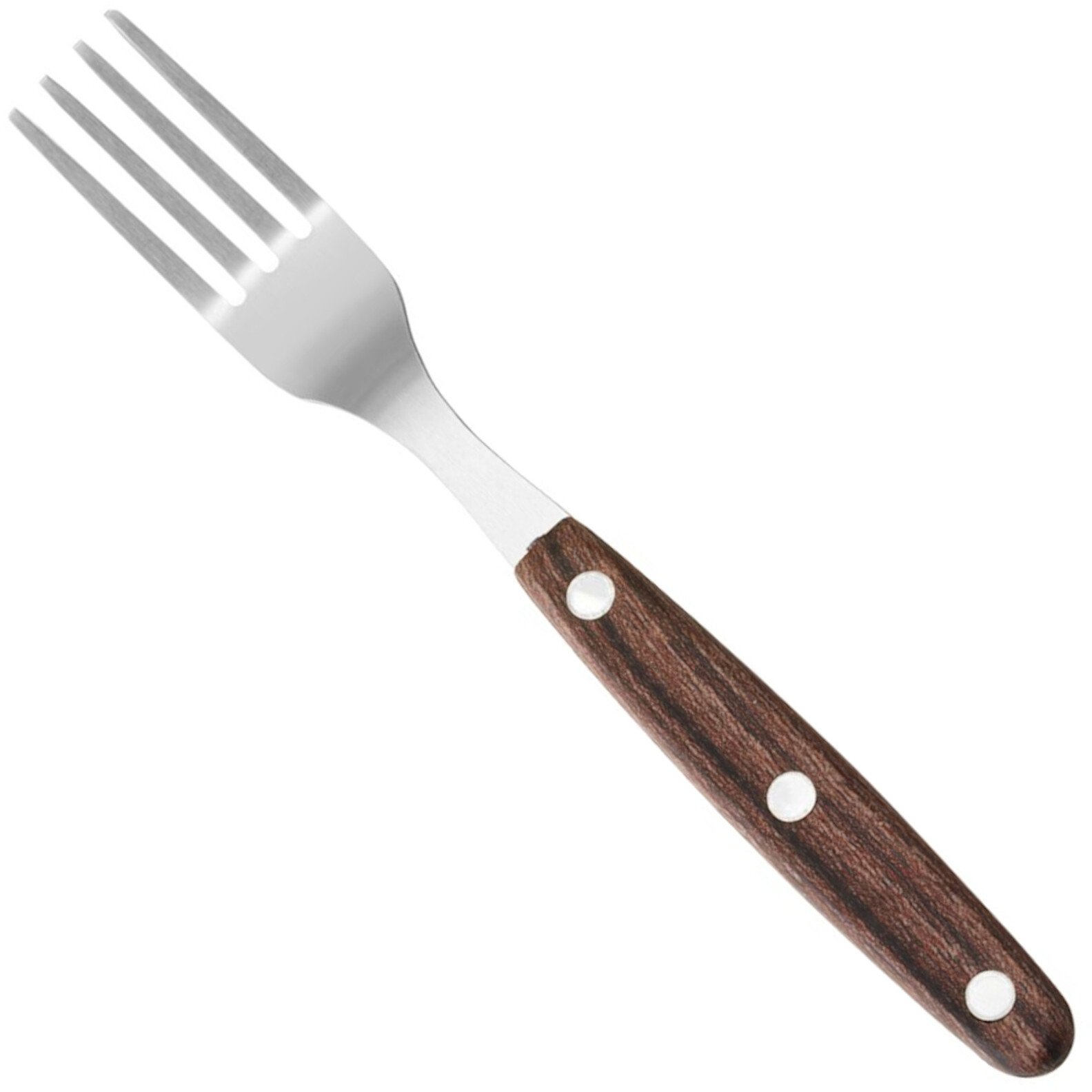 Widelec do steków mięsa ze stali nierdzewnej brązowy - 6 szt. Widelec do steków mięsa ze stali nierdzewnej brązowy - 6 szt.