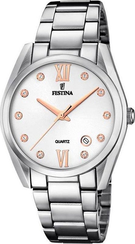 Zegarek Festina Zegarek damski Festina F16790-A srebrny