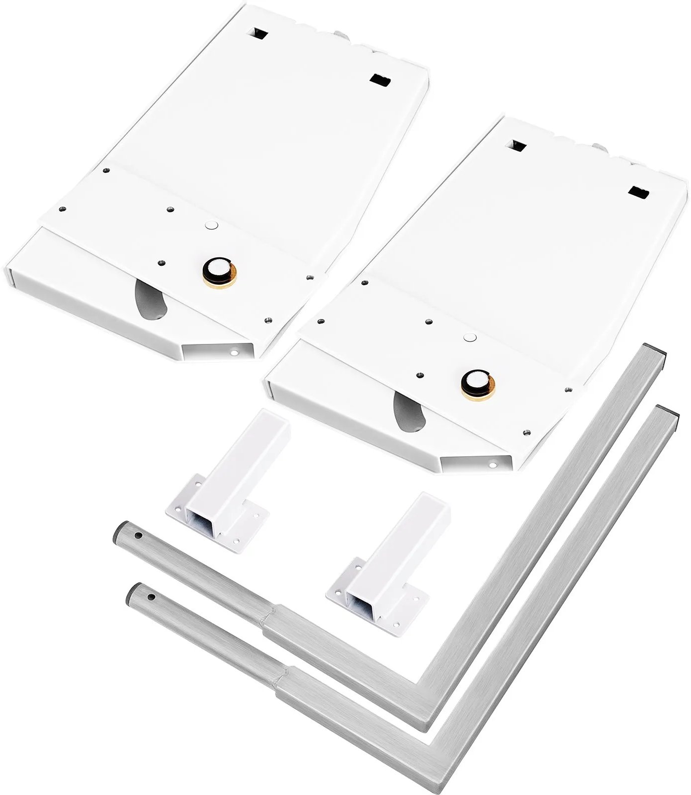 Sprężyny montażowe do łóżka king/queen, mocne, DIY, biały