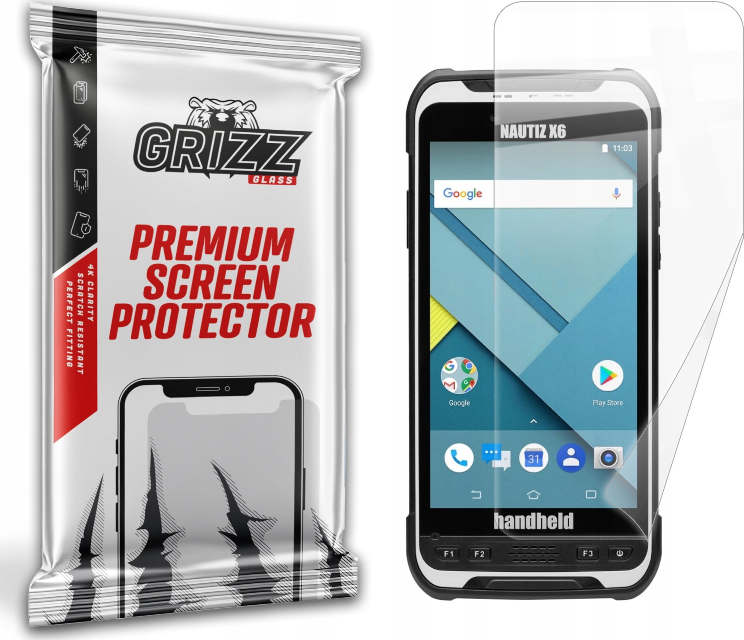 Folia ceramiczna GrizzGlass CeramicFilm do Nautiz X6