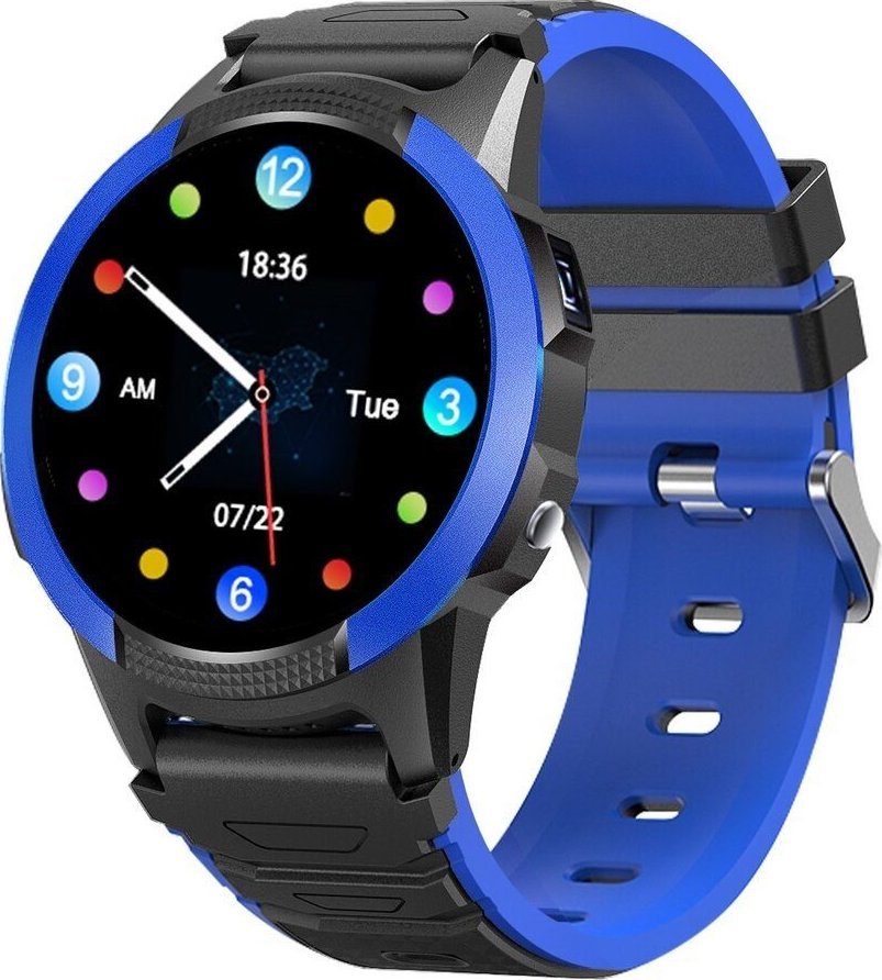 Smartwatch GoGPS X03 Czarno-niebieski (AKGGGPSMA0010)