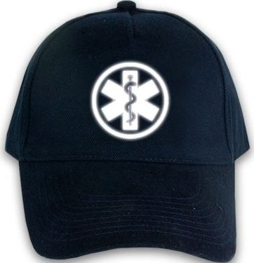 Promostars Czapka comfort odblaskowa ESKULAP - granatowa